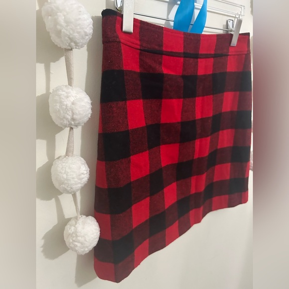 J Crew Buffalo Plaid Wool Skirt - Picture 9 of 12